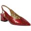 Front view of Eloden RED PEARL PATENT