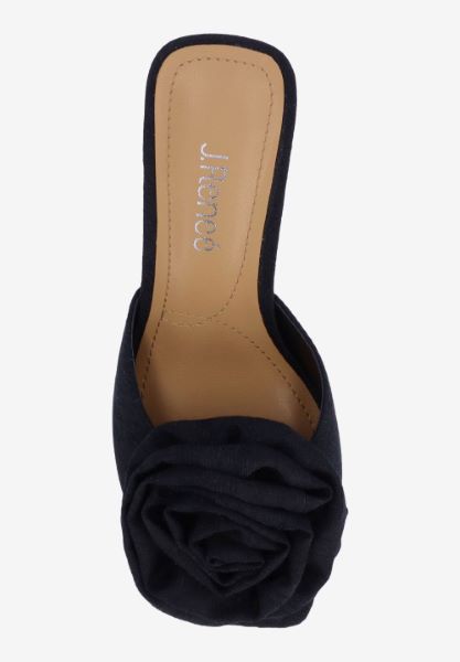 Top view of Aaria BLACK TEXTURED SHANTUNG