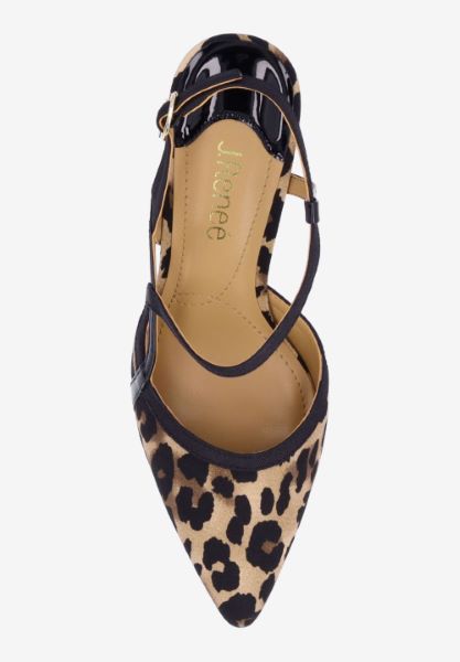 Top view of Aldonsa BROWN/BLACK ANIMAL PRINT