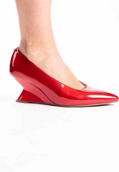 Lifestyle image of Anisha RED PATENT