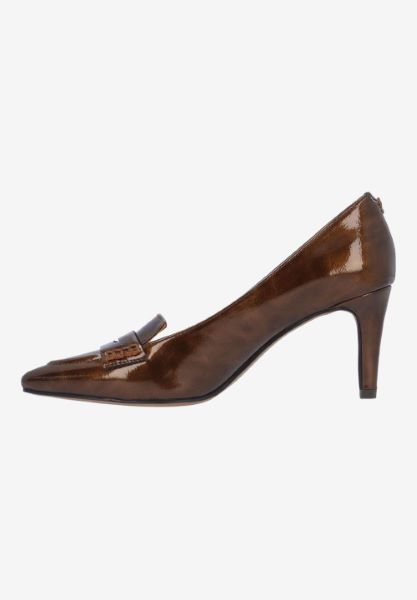 Left side view of Cavora BRONZE PATENT