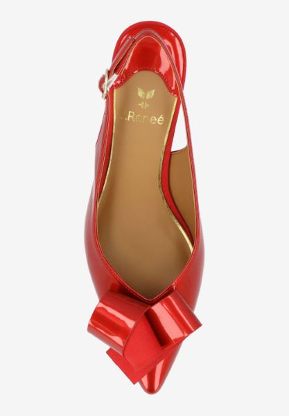 Top view of Delara RED PATENT