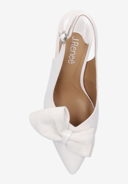 Top view of Devika WHITE PATENT