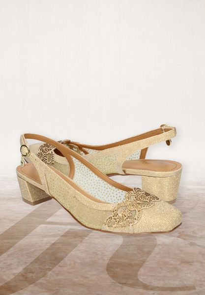 Lifestyle image of Faleece GOLD GLITTER/MESH