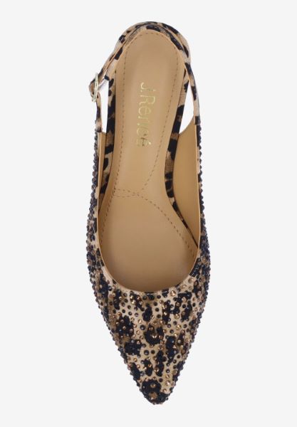 Top view of Ferryanne BROWN/BLACK ANIMAL PRINT