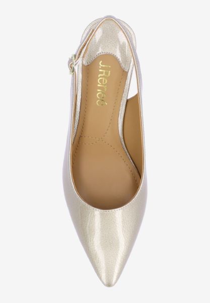 Top view of Ferryanne TAUPE PATENT