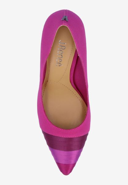Top view of Garbina PURPLE SATIN