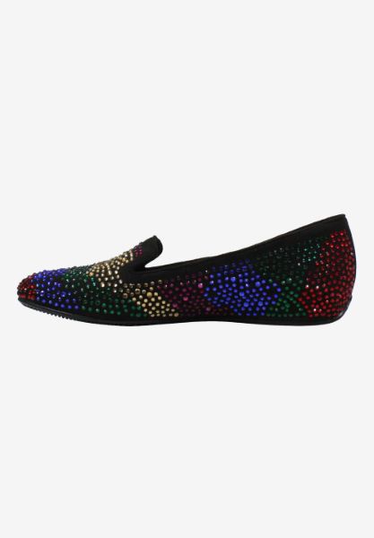 Left side view of Hanuko Black Bright Multi