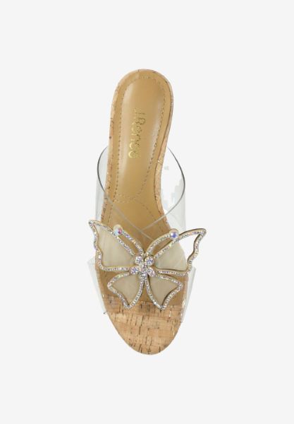 Top view of Harita Natural Beige and Gold Cork