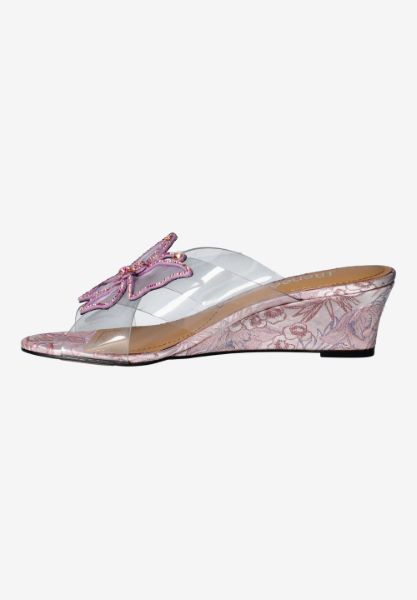 Left side view of Harita CLEAR/PURPLE/LILAC