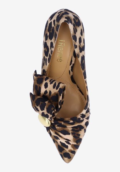 Top view of Hirisha BROWN/BLACK ANIMAL PRINT