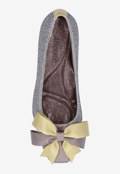 Top view of Jollee PEWTER DANCE GLITTER/GOLD/SILV
