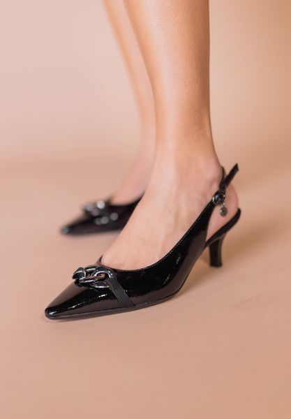 Lifestyle image of Kallan BLACK PATENT/SUEDE