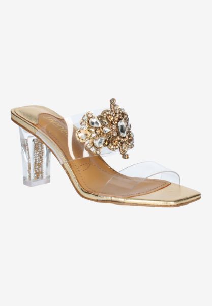 Front view of Kamelia CLEAR/GOLD/MULTI