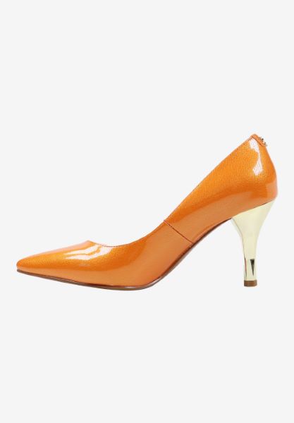 Left side view of Kanan ORANGE PATENT