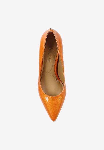 Top view of Kanan ORANGE PATENT