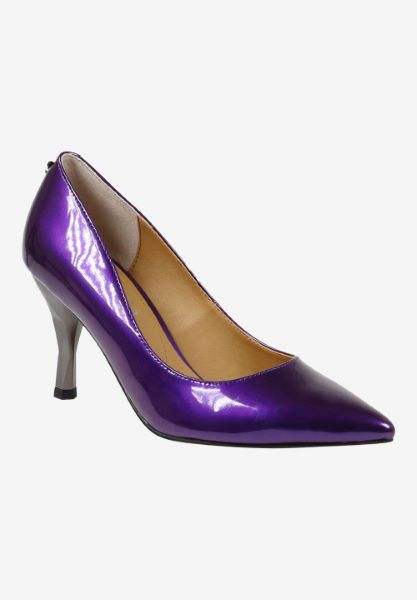 Front view of Kanan PURPLE PATENT