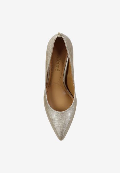 Top view of Kanan TAUPE PATENT