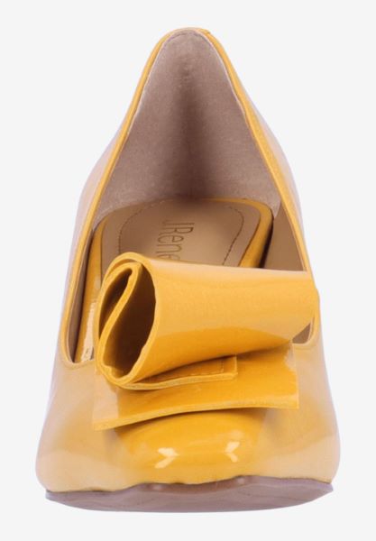 J. Renee' Karali Yellow Patent Women's Slip On Pump