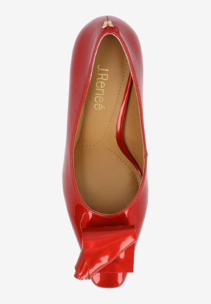 Top view of Karali RED PATENT