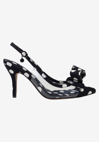 Right side view of Karunya CLEAR/BLACK/WHITE
