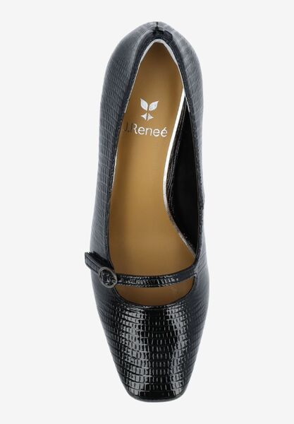Top view of Kavira BLACK LIZARD EMBOSSED