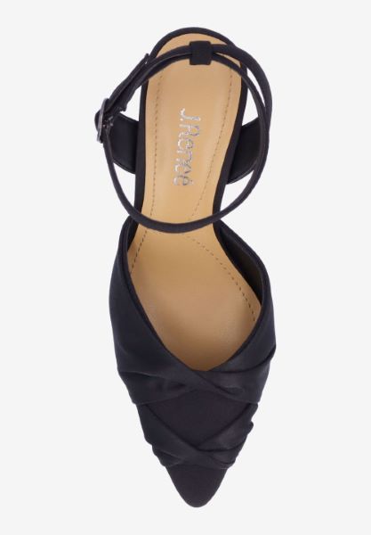 Top view of Leander BLACK SATIN