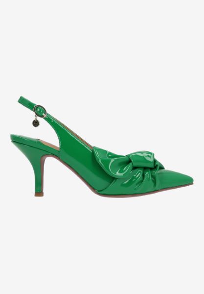 Right side view of Lenore GREEN PATENT