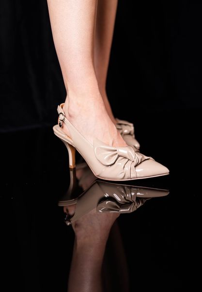 Lifestyle image of Lenore TAUPE PATENT