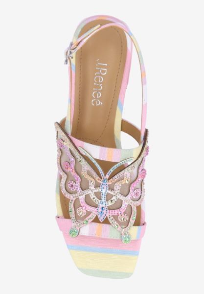 Top view of Leona PASTEL MULTI FABRIC