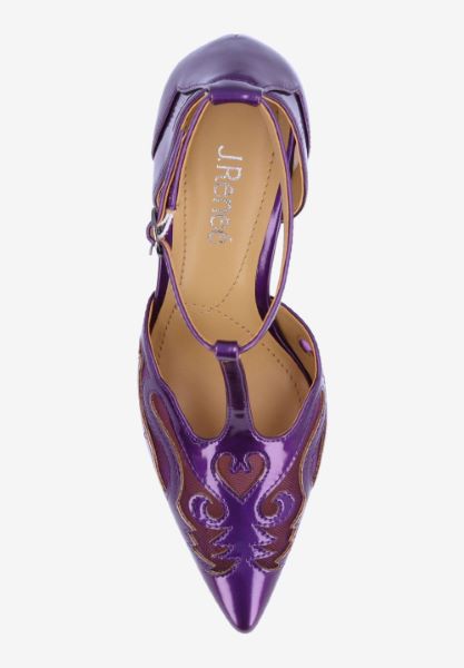 Top view of Lisha PURPLE PATENT