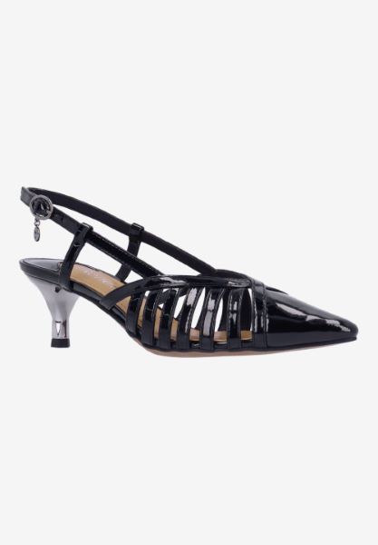 Front view of Lorel BLACK PATENT