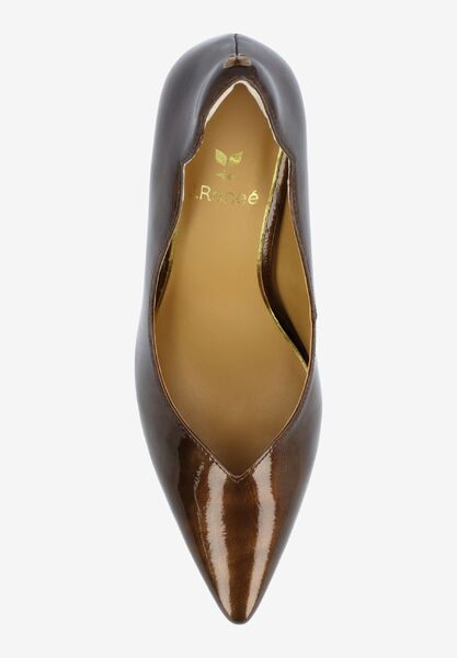 Top view of Lunessa BRONZE PATENT