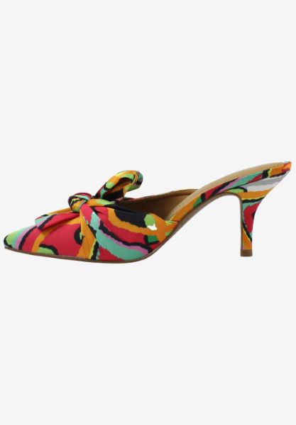 Left side view of Mianna Bright Multi Retro