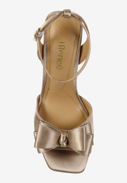 Top view of Nishia BEIGE SATIN