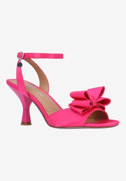 Front view of Nishia FUCHSIA SATIN