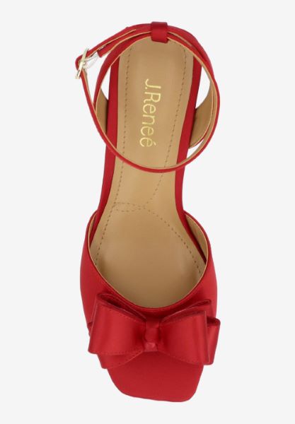 Top view of Novela RED SATIN