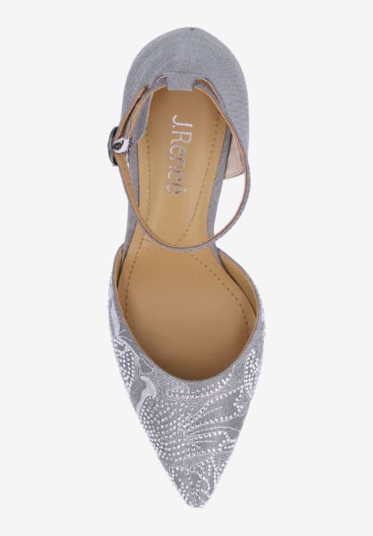 Top view of Payten DK GRAY SATIN/SILVER