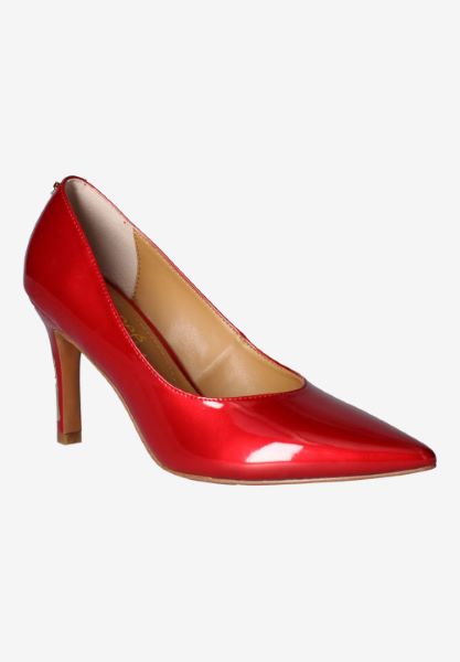 Front view of Phoebie RED PATENT