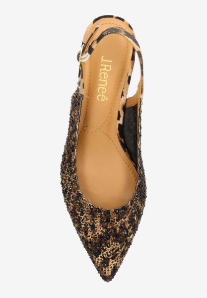 Top view of Pranil BROWN/BLACK ANIMAL PRINT