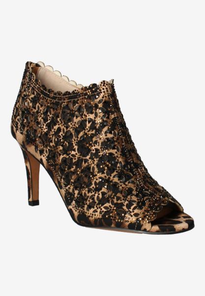 Front view of Radita BROWN/BLACK ANIMAL PRINT