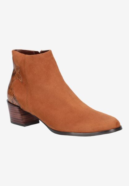 Front view of Ramson BROWN/BROWN MULTI SUEDE
