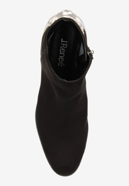Top view of Ramson BLACK/WHITE/BLACK SUEDE