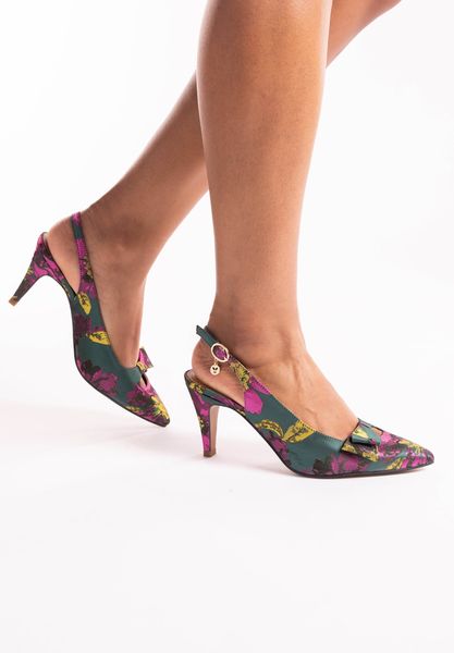 Lifestyle image of Rayne GREEN/FUCHSIA/YELLOW FLORAL