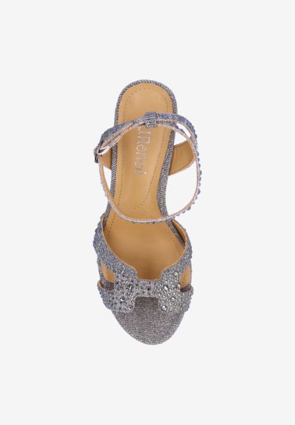 Top view of Sarlon PEWTER DANCE GLITTER/STONES