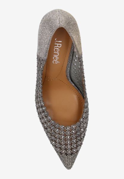 Top view of Sesily PEWTER DANCE GLITTER