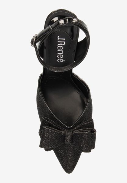 Top view of Shanaya BLACK GLITTER