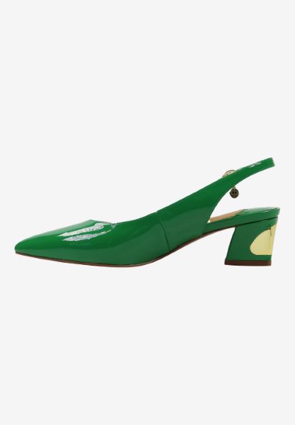 Left side view of Shayanne GREEN PATENT