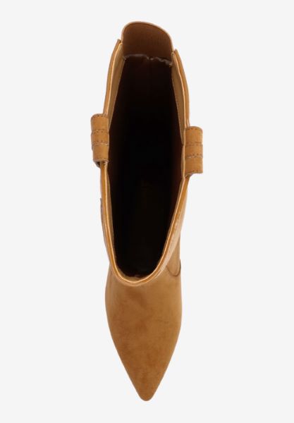 Top view of Siera COFFEE SUEDE
