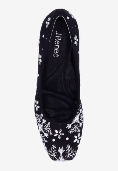 Top view of Snowflayke BLACK/WHITE SUEDE